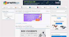 Desktop Screenshot of graphicex.com